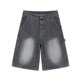 BTB : ウェーブウォッシングカーペンターショーツ [GRAY CORE] [UNISEX]