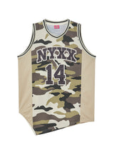 チームNYXバスケットボールスリーブレス(CAMO)