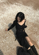  CHI WRAP STRING SKIRT