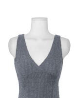 nudi hair wrap v sleeveless top