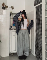 Tully Brushed Side Pintuck Balloon Jogger Pants
