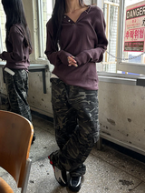 [Unisex] Relax golgi hood sleeves(4color)