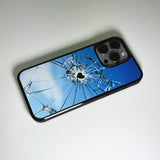 Crack of Sky Bumper Mirror Phone Case (Mirror)