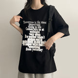 フート レタリング ニット ショートスリーブ Tシャツ