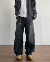 Silt Curved Denim Pants