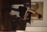 rirri SS 100% Cotton Jacquard Camisole Dress with Smocked Waist in Slimming Black (Excluding Blue Sash)