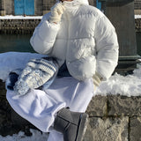 Dake Basic Daily Two-Way Overfit Hooded Padding