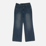 ASCLO Classic Slab Semi Flare Denim Pants (2color)