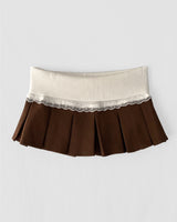 cream on low pleats SK