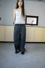 strap wide pants(2colors)