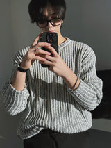 ASCLO Side Button Knit (2color)