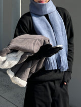 Bellin Wool Round-Neck Knit (8 Colors, M / L)