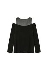 2 eyelet t (black)