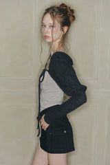 MOON BOLERO black