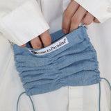 ミミバッグ(Light Jean) + silver chain