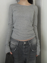 テンセルレイヤードTシャツ