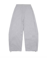 ストラクチャーカーブドスウェットパンツ - グレー