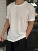 Liv layered u-neck short sleeve t-shirt