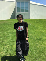 パームツリークロップ半袖Tシャツ 3C