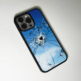 Crack of Sky Bumper Mirror Phone Case (Mirror)