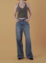 Gleam denim pants