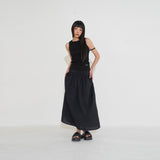 Overlap sleeveless 001