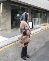 フードフリルカンカンワンピース