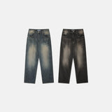 LMN Air Cool Vintage Semi-Wide Denim Pants (2 colors)