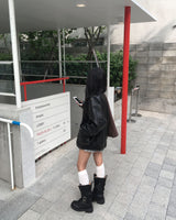 ベルトストラップハイブーツ