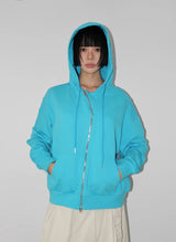 CURVE ZIP-UP HOODIE