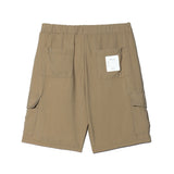 バンブーカーゴハーフパンツ / BAMBOO CARGO HALF PANTS-LIGHT BROWN