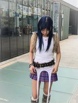 Horse sleeveless T (White)