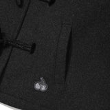 CHERRY CROP TOGGLE SHORT COAT [CHARCOAL]