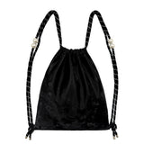 Drop Pearl Gym Sack [Black]