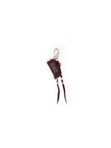 YMW Queen lighter case key ring - Burgundy