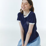 RVS Ringer T-Shirt Navy