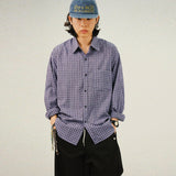 LE Check Overfit Long Shirts