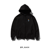 [YEONSTEL X 1989] DENIM CAT Hoodie zip-up (STJSTD-0218)
