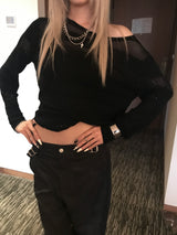 SHEER FLOW KNIT