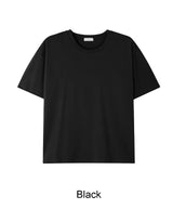 エンディ高密度クロップ半袖Tシャツ