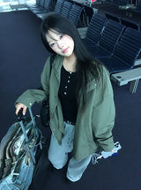 Kyoa High-Neck String Field Jacket