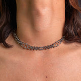 Crystal Ball Chain Necklace(wear by Aespa Winter)