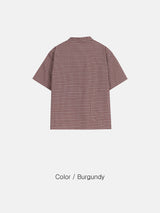 Syd Cropped Check Shirt