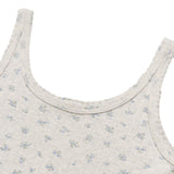Floral Sleeveless (Grey)