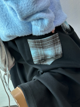 クーピチェックポケットバルーンワイドパンツ 💚 2カラーズ