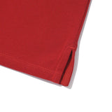 KIRSH PLAIN SLIM FIT PIQUE T-SHIRT - RED