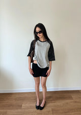 camo raglan tee