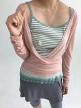 Som Striped Lace Sleeveless (4color)