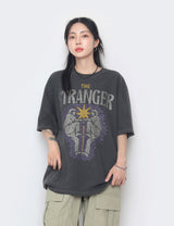 ストレーナーピグメント半袖Tシャツ