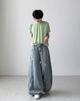 Raito Curved Balloon Denim